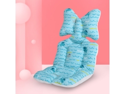 Cojín para cochecito de bebé, doble cara, transpirable y suave Cuich