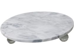 Magnifique Plato Rond En Marbre Para Joyas Almacenamiento Multifuncional Decorativo