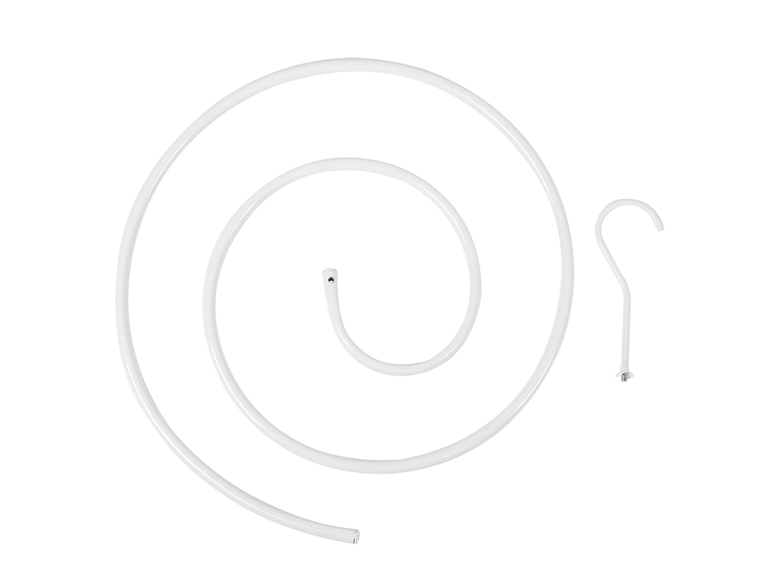 Perchero para colgar ropa, percha en espiral para secar ropa, tendedero para interior y exterior.