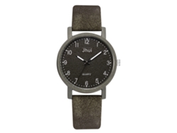 Reloj De Pulsera Unisex Clásico De Moda, De Piel Sintética Sintética, Con Mecanismo De Cuarzo Y Esfera Redonda.