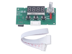 Placa Controladora De Motor Paso A Paso Con Control De Velocidad Programable Y Cable De Salto