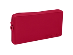 Estuche escolar de silicona Colorline Plano Soft Touch, color rojo