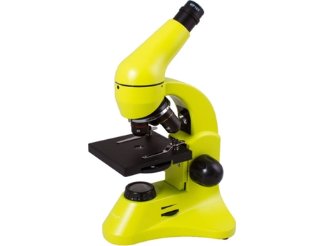 Microscopio Levenhuk Inc. usa rainbow 50l plus amarillo 18x40.5x27