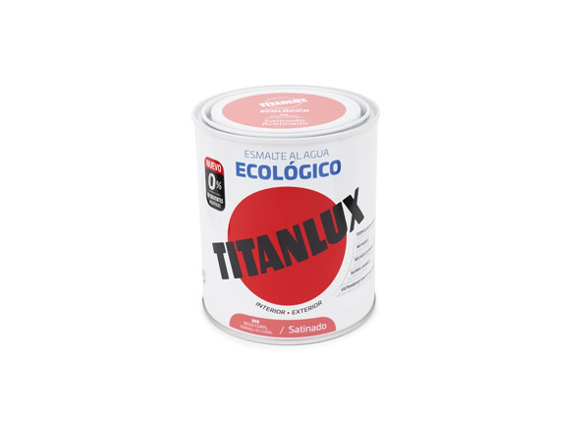 Esmalte Al Agua Ecologico Satinado TITANLUX