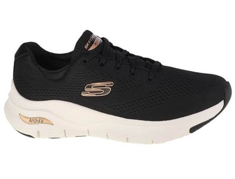 Zapatillas Deportivas SKECHERS Arch Fit Big Appeal (Negro - Material Sintético, Tejido- 36,5)