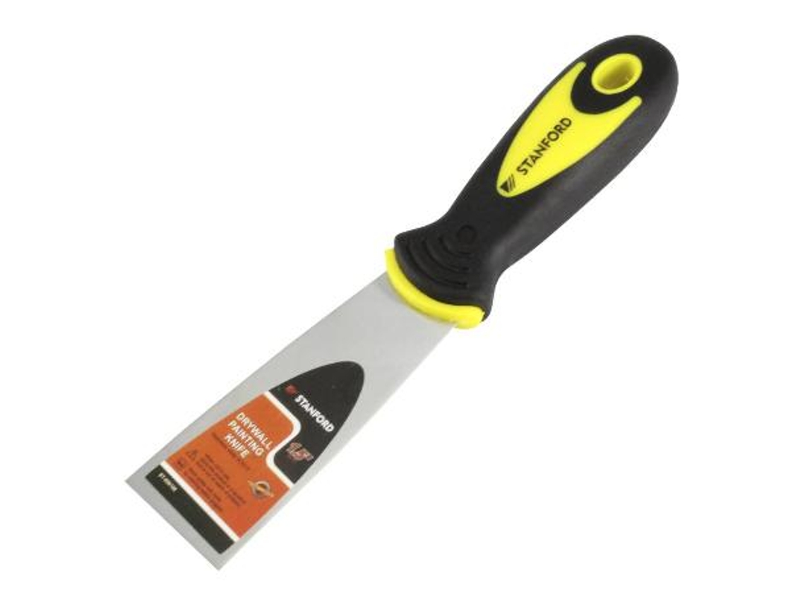 Espatula acero cromada 40mm m/ plastico