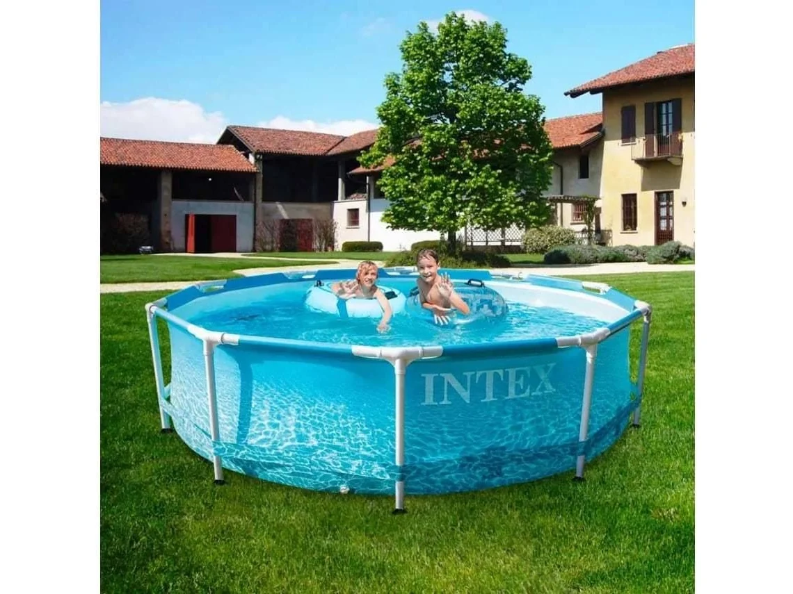 Piscina Tubular INTEX 28208 (com Bomba de Filtro - 4485 L - 305x76cm)