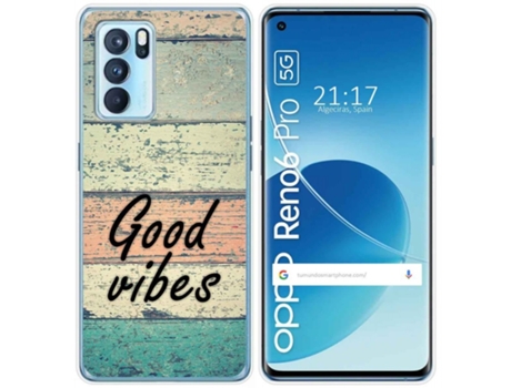 Carcasa Oppo Reno 6 Pro 5G TUMUNDOSMARTPHONE Dibujos