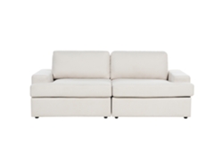 Sofá de 3 plazas BELIANI Alla de Poliéster Beige 208x112x86