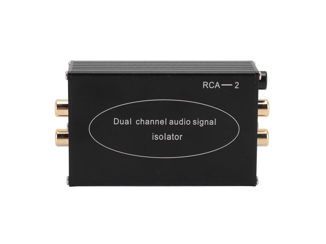Aislador De Ruido De Ciclo De Tierra Con Entrada/salida Rca Y Aux De 3,5 Mm Para Audio De Automóvil Y Estéreo Doméstico.