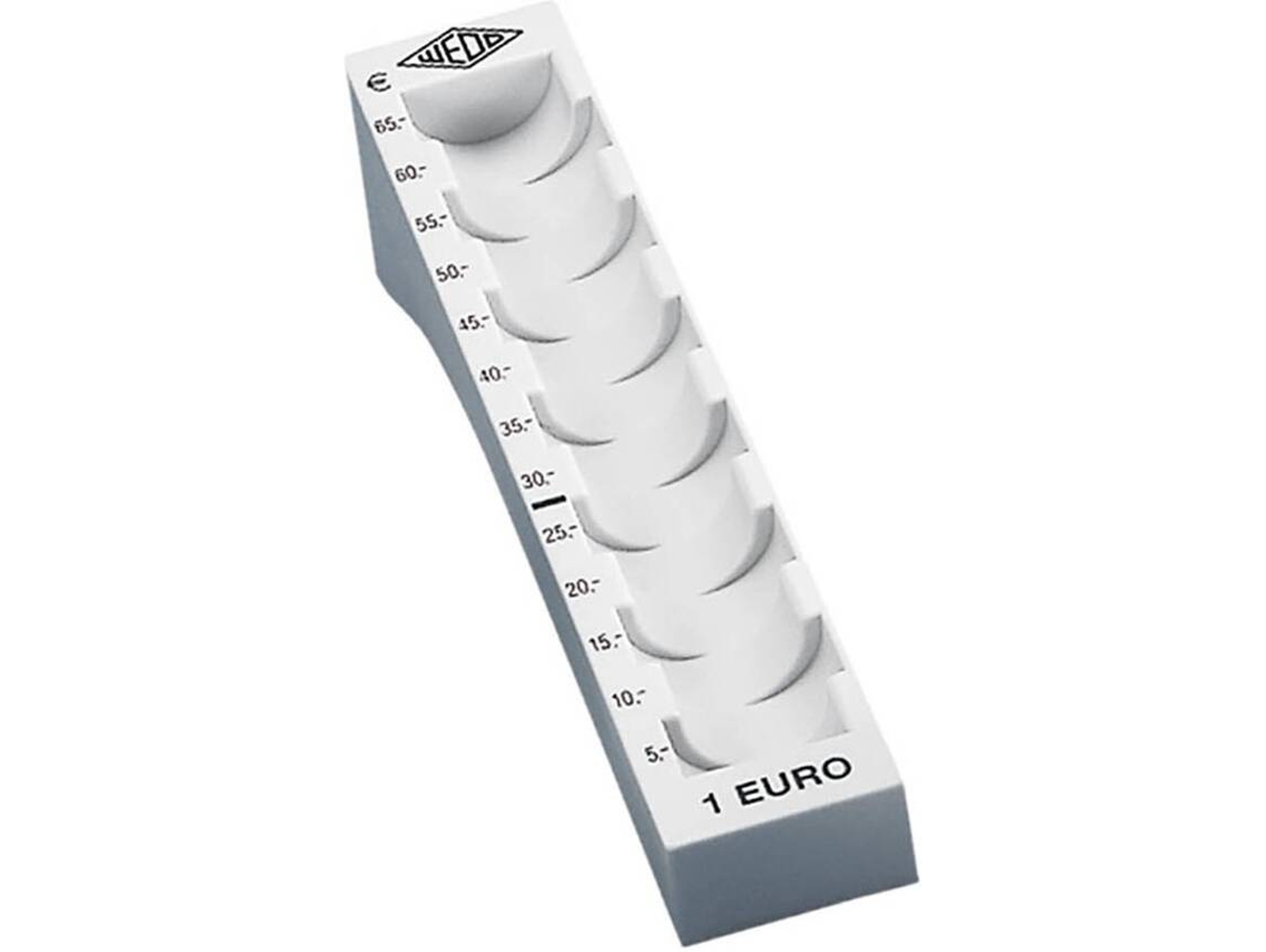 Organizador de Monedas para Caja WEDO 160 710037 (1 euro)