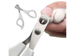 Cortaúñas para gatos con orificio antideslizante, 2 mm, para animales pequeños