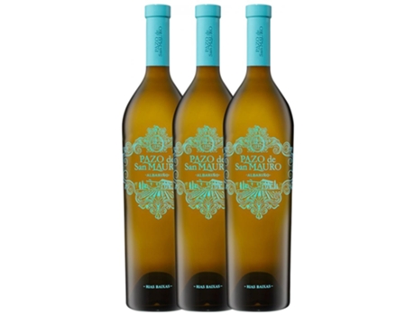 Vino PAZO DE SAN MAURO Pazo De San Mauro Albariño Rías Baixas Joven (0.75 L - 3 unidades)