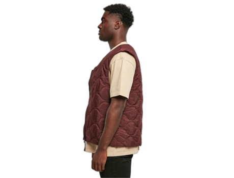 Abrigo para Hombre URBAN CLASSICS (M - Rojo)