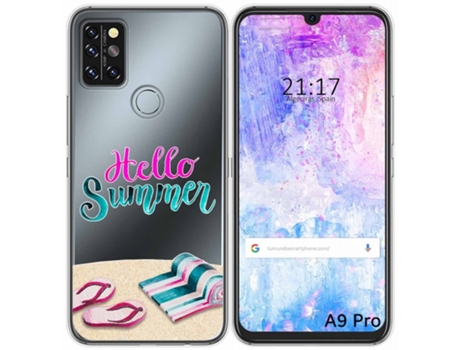 Carcasa Umidigi A9 Pro TUMUNDOSMARTPHONE Dibujos Transparente Multicolor