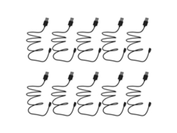 10 Cables Usb Magnéticos Compactos Para Carga Rápida De Relojes Inteligentes