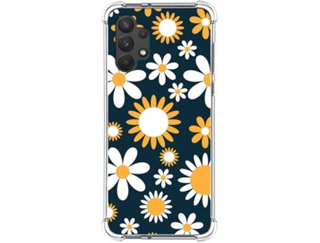 Carcasa Samsung Galaxy A32 4G TUMUNDOSMARTPHONE Dibujos Antigolpes Flores 08 Multicolor