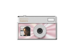 Cámara digital Yizhood 4K HD con zoom de 18x y pantalla de 2,8 pulgadas (rosa)