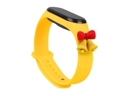 pulsera de navidad para Xiaomi Mi Band 6 / Mi Band 5 - amarillo