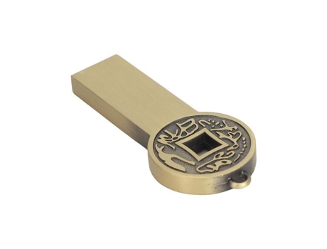 HURRISE Memoria USB de Metal 16Gb/32G/64G/128G Metal Thumb 2.0 Memory Stick Almacenamiento de Metal para Computadora 64Gb
