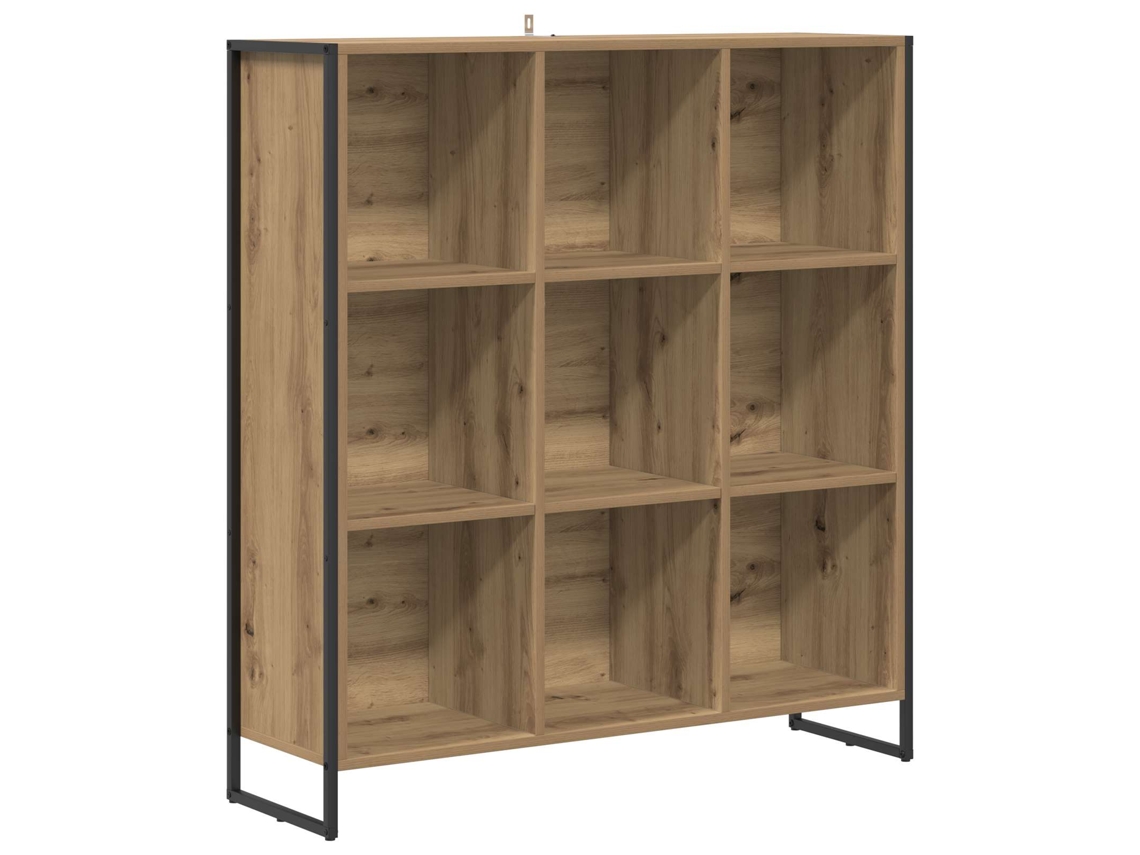 Librería de roble artesanal 99,5x30x108,5 cm EXCLUSIVA MAISON