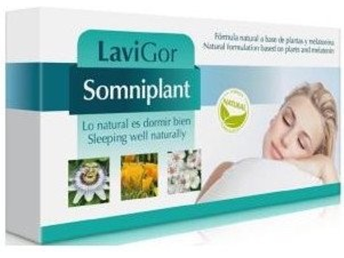 Complemento Alimentar LAVIGOR Somniplant (40 Cápsulas)