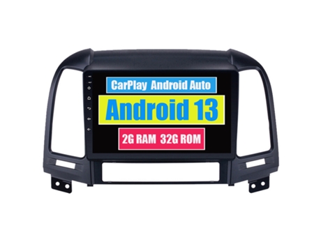 Autoradio Multimedia ROVERONE para Hyundai Santa Fe 2 2006 - 2012 CarPlay Android Coche Radio Bluetooth Navegación
