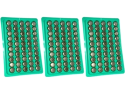 Paquete De 50/100/150 Pilas Alcalinas De Botón Lr44 Ag13 De 140 Mah L1154 357 Sr44 De 1,5 V Para Relojes