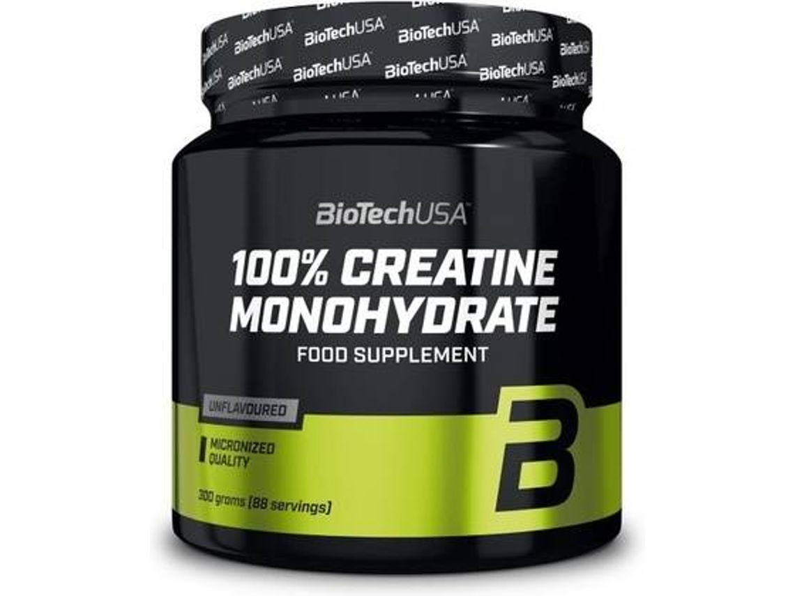 Complemento Alimenticio BIOTECHUSA Creatina % Monohidratada Sem Sabor (500 g)