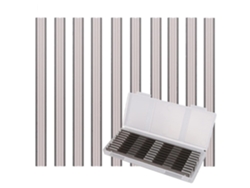 Juego De 10 Cuchillas Para Cepilladora Eléctrica, 82x5,5x1,1 Mm, Para Cepilladoras Makita, Black Decker, Bosch, Dewalt Y Elu.