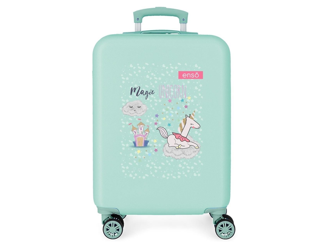 Maleta de Cabina ENSO Magic Unicorn Azul (38x55x20cm - 34 L)