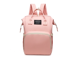 Bolsa Mamãe Mãe E Bebê Cuich Mochila Multifunción Para Cambiar Pañales Para Bebé, Bolsas De Maternidad Impermeables, Color Rosa