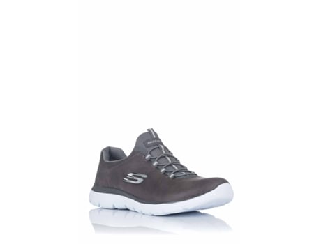 Zapatillas para Mujer SKECHERS Summits Itz Bazik (Gris - 37)