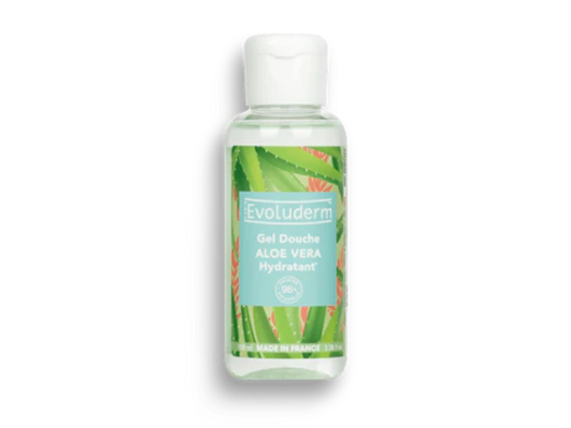 Gel de ducha calmante con aloe vera EVOLUDERM
