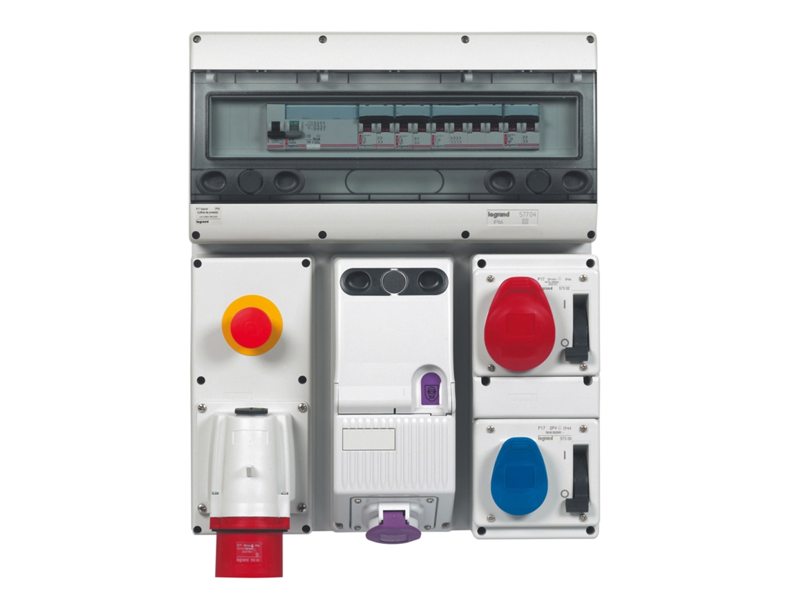 Clavija Fija 32A 400V 3Pnt