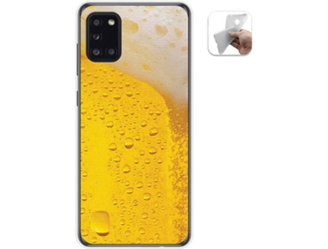 Carcasa Samsung Galaxy A31 TUMUNDOSMARTPHONE Cerveza Multicolor