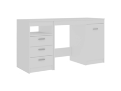 Escritorio VIDAXL Blanco Madera contrachapada (140x50x76 cm)