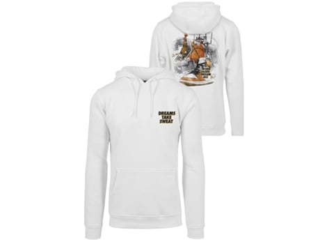 Sudadera con Capucha Vintage MISTER TEE Ballin Blanco (XL)