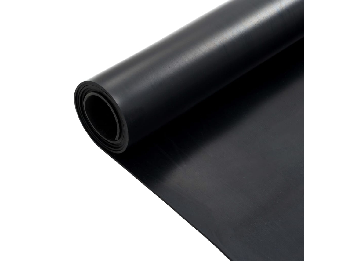 Alfombrilla De Goma Antideslizante Lisa De 1,2 X 2 M Y 3 Mm