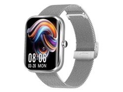 Reloj inteligente Ak58 resistente al agua con pantalla grande de 1,96 pulgadas y monitor de frecuencia cardíaca, pulsera deportiva de acero Ly Ebike