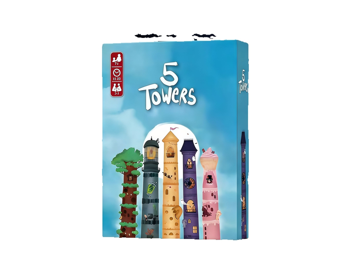 Se Trata De Un Juego De Cartas De Estrategia Con Cinco Torres Que Es Increíblemente Divertido.