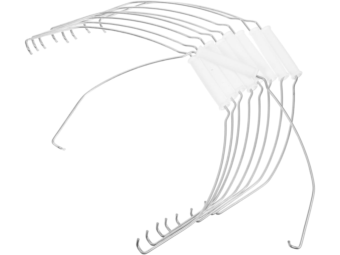 Juego de 10 asas de cubo de hierro, resistentes al desgaste, ideales para jardinería o limpieza Gokoco