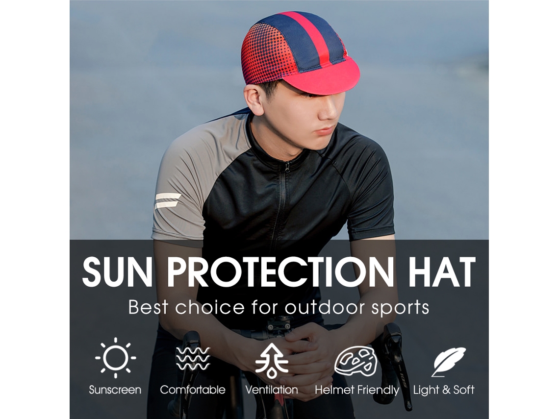 Gorra De Ciclismo Ultraligera Para Adultos, Para Debajo Del Casco, Transpirable, Resistente Al Sol, Para Verano
