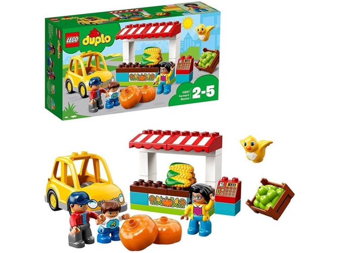 LEGO Duplo: Mercado agrícola - 10867 (Edad Mínima: 2 - 26 Piezas)