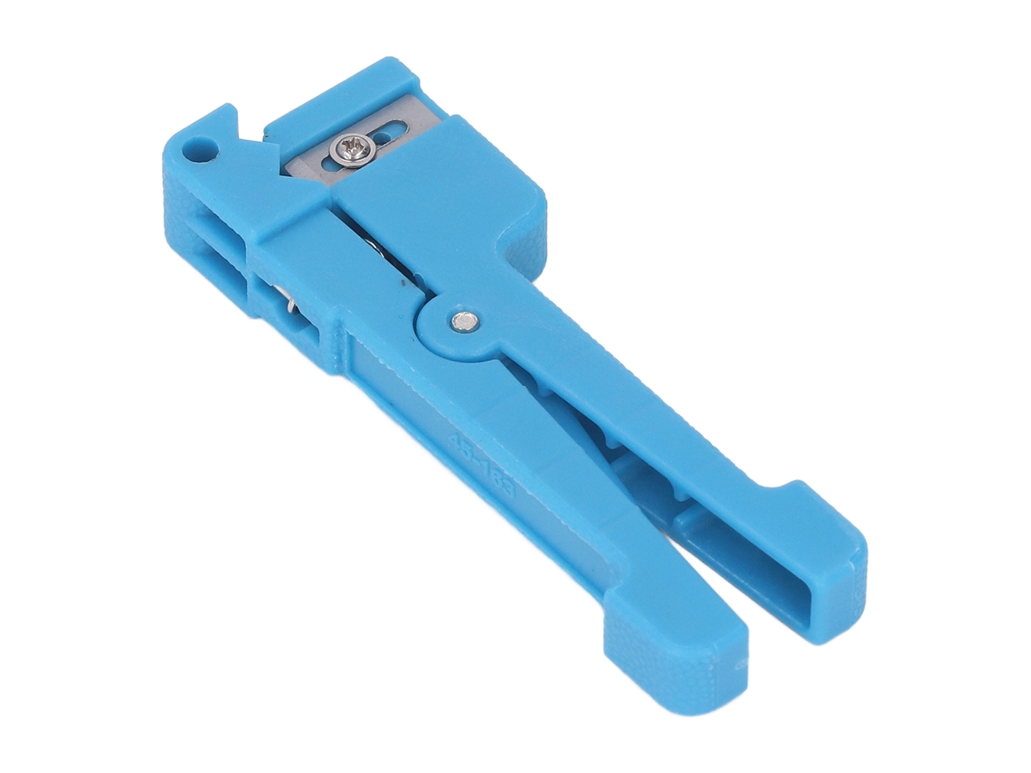 Pelacables De Fibra Óptica Con Herramienta De Corte De Resorte De Rebote Para Cables Coaxiales De 3,2 A 5,6 Mm