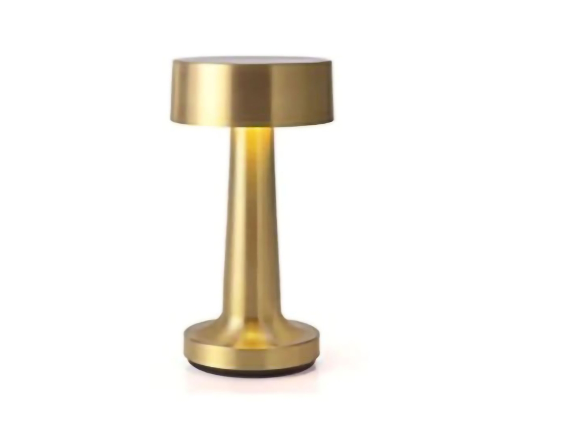 2026-lámpara De Bar En Forma De Barbell Retro Con Interruptor Táctil Led Recargable Luz Nocturna Para Clubs Y Fiestas Oro Champán Estilo C