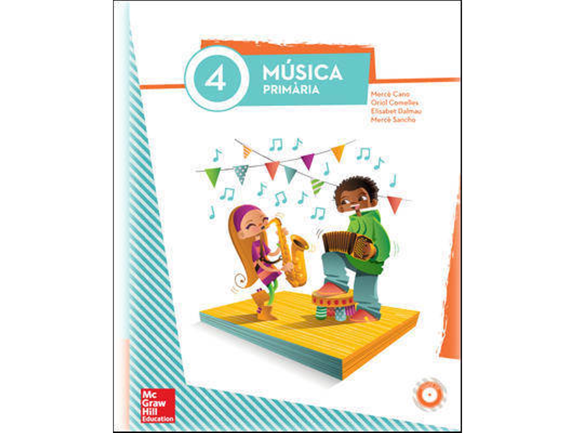 Libro Música 4T.Primaria. +Cd Audicions de Merce Cano I Nogue (Catalán)