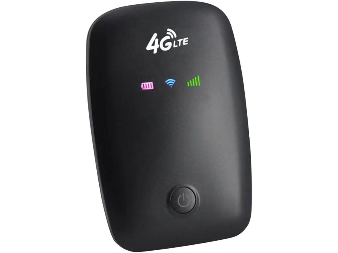 El módem/router Wi-Fi 4G admite hasta 10 usuarios y tiene una ranura para tarjeta SIM. SFUSHOS