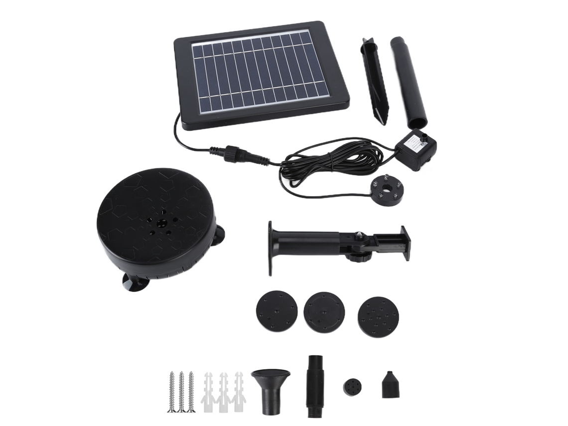 2026-fuente De Baño Para Aves Con Bombilla Solar Led Sin Cable Estabilidad Fuerte Para Decoración De Jardín
