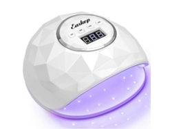 Lámpara UV para uñas Easkep de 86 W, LED UV, para secado de esmalte de gel en salón, 4 temporizadores, Ly Ebike